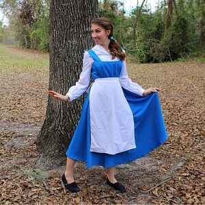 Beauty and the Beast - Belle Cosplay-  Costume Dress